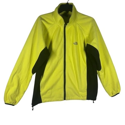 Chaqueta polar The North Face Summit Series amarillo neón negra cremallera completa talla XL Foto 1 de 4