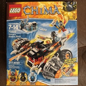 LEGO LEGENDS OF CHIMA 70222 Tormak's Shadow Blazer. New. Sealed.