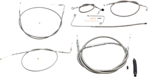 LA Choppers Standard Handlebar Cable/Brake Line Kit LA-8151KT-19 - Picture 1 of 1