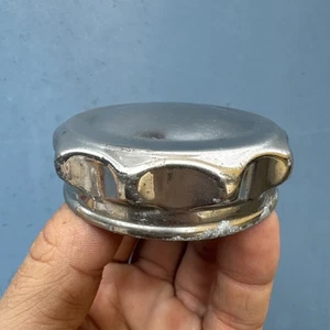 ✨ Hallazgo de granero ✨ Tapa radiador de latón niquelado Ford Modelo A 1928 1929 OG - Imagen 1 de 10