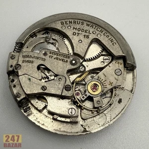 Benrus AS 1302 DT15 Bumper Automatikwerk gute Balance wie besehen - Bild 1 von 4