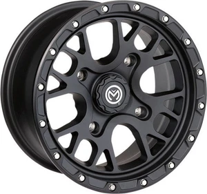 Moose 545X Wheel - 14x7 - 4+3 Offset - 4/156 - Satin Black 545MO147156SB44 - Picture 1 of 4