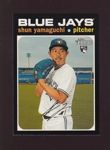 2020 Topps Heritage Shun Yamaguchi Rookie #549 Toronto Blue Jays - Picture 1 of 2