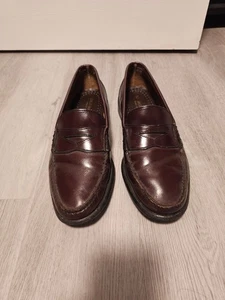 GH Bass & Co Zapatos Para Hombres 10 Informales Mocasines Sin Cordones Marrón - Imagen 1 de 5