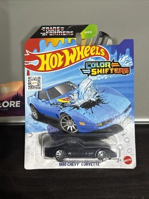 New Hot Wheels Color Shifters TRANSFORMERS 1980 CHEVY CORVETTE - Image 1 of 2