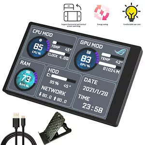 Hot 3.5" IPS Screen Monitor Type C Secondary Mini IPS Monitor Computer of AIDA64 - Picture 1 of 8
