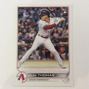 Actualización Topps 2022 US212 Alec Thomas RC Arizona Diamondbacks - Imagen 1 de 2