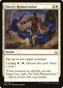 4 Djeru's Renunciation x4 4x - NM - Hour of Devastation SPARROW MAGIC - Picture 1 of 1
