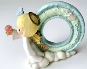 Figura de ángel del alfabeto Precious Moments O para Optimistic 2002 sin defectos ENESCO - Imagen 1 de 4