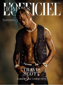 L'OFFICIEL ITALIA Magazine Novembre 2018 Issue 21 TRAVIS SCOTT Cover - Picture 1 of 1