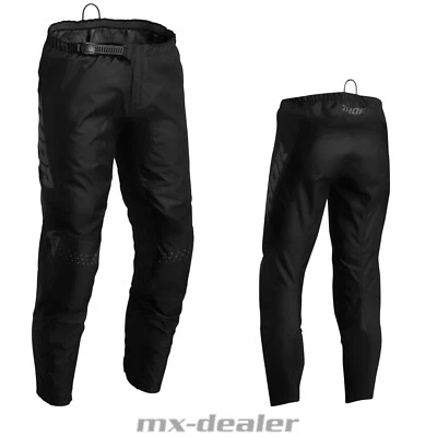 Thor MX Sector Minimal Schwarz Black Cross Hose Motocross Enduro Quad