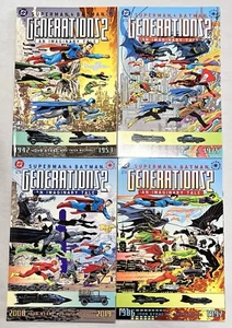 Superman & Batman: Generations II DC 2001 Complete Set #1-4 *NOT GRADED* - Picture 1 of 9