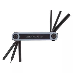 Sunlite OMT-6 Fahrrad Multitool 6 Funktionen klappbar Sechskant Set - Bild 1 von 2