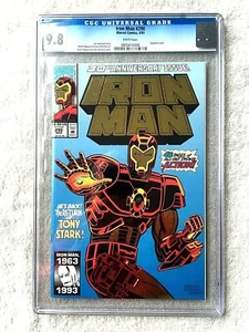 Iron Man #290 Marvel marzo 1993 CGC 9.8 come nuovo/quasi nuovo pagine BIANCHE lettore gratuito - Foto 1 di 10