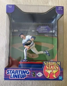 1999 Starting Line Up Roger Clemens Blue Jay Stadium Stars Figure MLB Vintage - Picture 1 of 6
