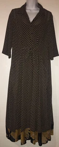 Alembika Toa Chiffon-Midikleid mit gebundener Taille und Schlupfkette Blumenmuster Gr. 0, neu - Bild 1 von 8