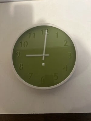 Reloj de pared umbra 12 pulgadas decoración del hogar elegante Foto 1 de 4