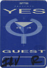 YES 1984 90125 Tour Backstage Pass Guest