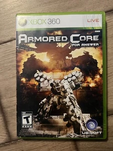 Armored Core For Answer (Microsoft Xbox 360, 2008) CIB - Picture 1 of 4