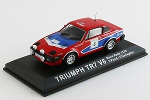 TRIUMPH TR7 V8 Manx Rally 1978 - T. Pond/F. Gallagher - 1/43ème - Altaya / IXO
