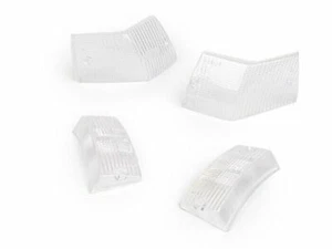 JUEGO DE LENTES INDICADORAS DELANTERAS Y TRASERAS TRANSPARENTES VESPA GENUINAS HECHAS EN Italia - Imagen 1 de 1