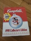 Vintage 1998 Campbell's Soup Collectors Edition Glass Ball Christmas Ornament 