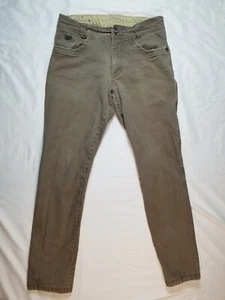 Pantalones de Jean Kuhl Law Actual 32x31 Lona Tostado Vintage Pantina Ropa de Trabajo Senderismo 5193 - Imagen 1 de 22