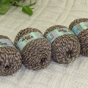 Sale 4BallsX50g Super Soft Warm Cashmere Wool Hand Scarves Crochet Knit Yarn 30 - Picture 1 of 11