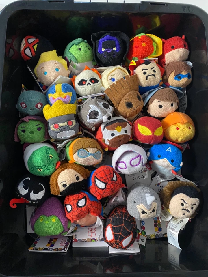 Disney Marvel Mini Tsum Tsum Plush Toys with Tags - Choose One - Image 1 of 1