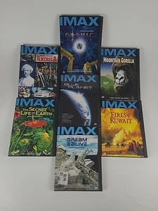 Lot Of 7 IMAX Documentary DVDs Gorilla Kuwait Planet Cosmic Mark Twain *AS IS* - Picture 1 of 4