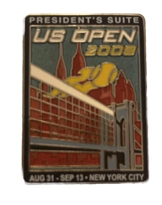 2009 US Open Tennis Tournament Souvenir Pin President’s Suite - Image 1 of 2