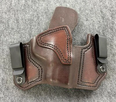 RH MTR Custom Dual Carry Holster - S&W M&P Shield Plus 9/40 w/ Red Dot Mounted - Image 1 of 3