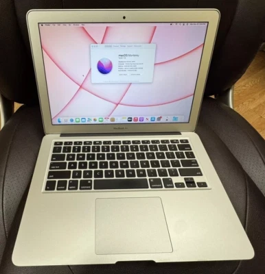 2017 Apple MacBook Air 13" 2.2 GHz Core i7 8GB 128GB SSD Monterey/Sequoia MacOS - Image 1 of 4