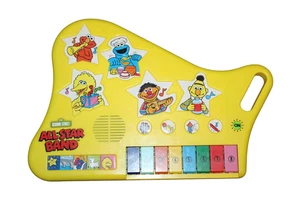 Tastiera vintage Sesame Street All Star Band 1991 vista e suono funzionante - Foto 1 di 6
