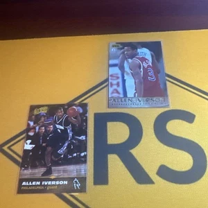 2 Score Board Allen Iverson Rc Card Lot - Picture 1 of 3