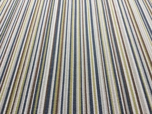 Romo Curtain fabric thin stripe Multi colourway 100% Cotton blinds furnishings - Picture 1 of 6
