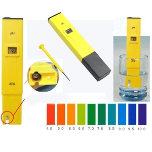 Medidor de pH digital portátil Probador LCD para pruebas de agua de acuario hidropónico - Imagen 1 de 13