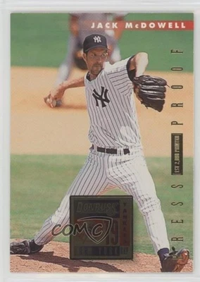 1996 Donruss Press Proof /2000 Jack McDowell #418 - Image 1 of 2