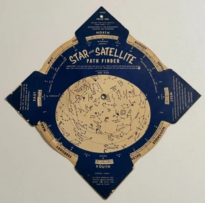 Cartulina giratoria óptica ancla Scientific Star & Satellite Path Finder 1964 - Imagen 1 de 7