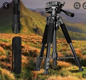 360 Professional 60 Inch Aluminum Tripod - Picture 1 of 6