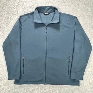 The North Face Men’s Canyonlands Fleece Jacket Blue Full Zip XXL Outdoor Warm - Picture 1 of 17