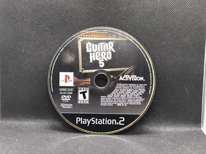 Guitar Hero 5 Sony PlayStation 2 PS2 Disc Only Tested & Working GH5 - Picture 1 of 2