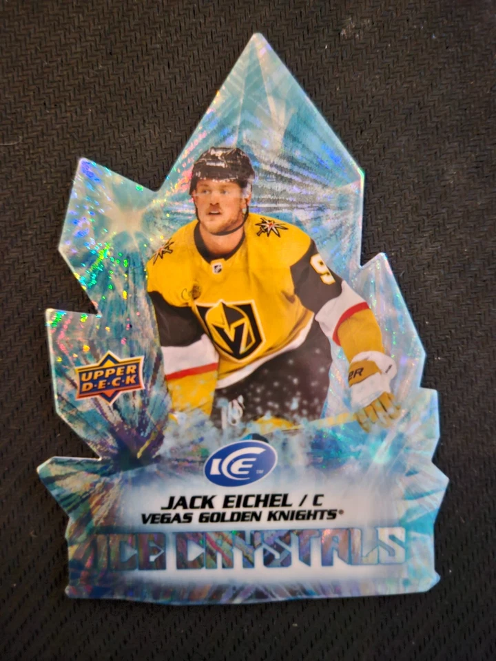 2022-23 Upper Deck Ice JACK EICHEL IC-11 Ice Crystals Die Cut - Image 1 of 1