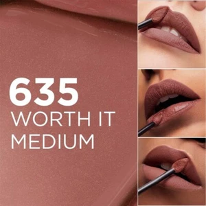 L’Oreal Paris Infallible Matte Resistance Liquid Lipstick 635 Worth It Medium - Picture 1 of 2