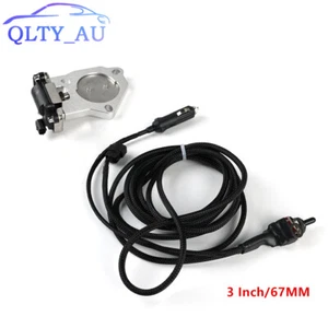 3"/3 inch Electric Exhaust Valve Control Motor Kit 12V with Manual Switch - Picture 1 of 16