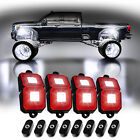 4Pods LED White Rock Light w/ 8 Magnet Offroad Truck Car Underglow OPT7 Photon