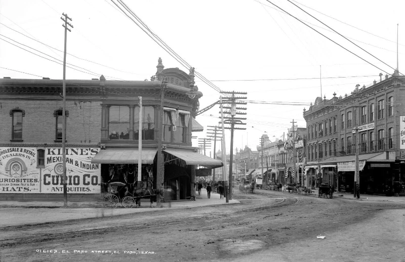 1903 El Paso St, El Paso, Texas Vintage Photograph 11" x 17" Reprint - Image 1 of 1