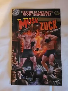 Esclusivo fumetto Tillavision Musk vs Zuck SDCC 2023 limitato a 100 Comic Con - Foto 1 di 21