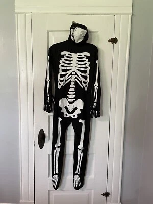 Disfraz Walmart Esqueleto Juvenil Una Pieza Body Niños Edad M Mediano 8-10 Foto 1 de 4