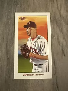 2021 Topps T206 Tim Wakefield Sweet Caporal Variation SP Red Sox T206 - Bild 1 von 2